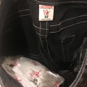 True Religion Blackish/Grayish Jeans